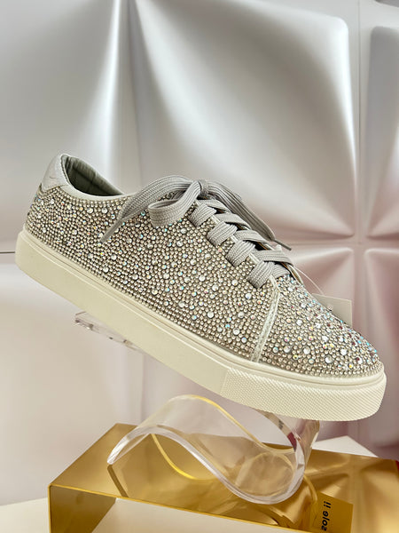 Silver Diamond Sneakers