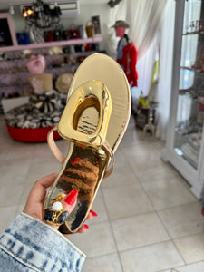 Gold Sandal