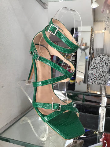 Green Snake Heels