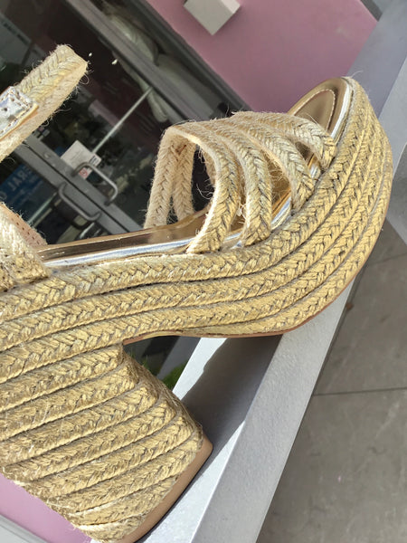 Gold Raffia Summer Style