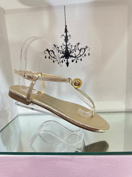 Gold Sandals