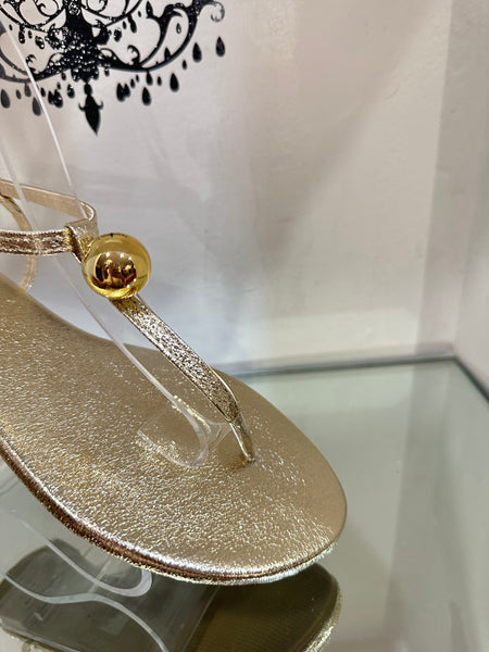 Gold Sandals