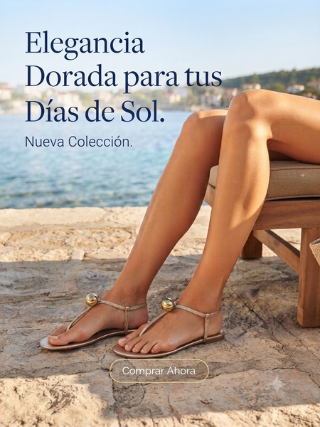 Gold Sandals