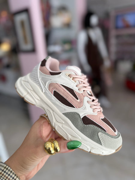 Multi Pink Sneaker