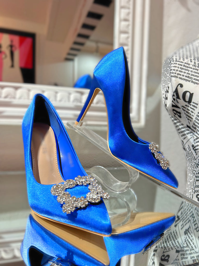 Royal Blue Heels
