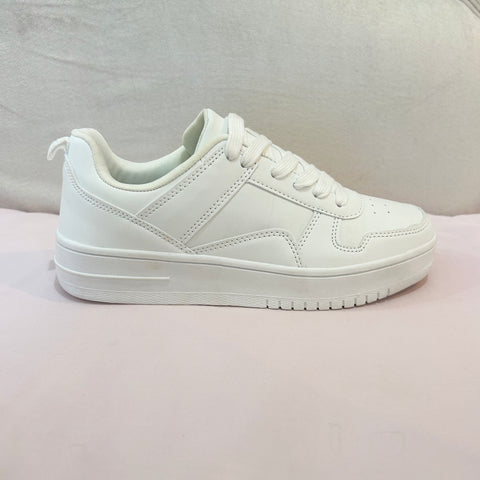 White Casual Sneakers