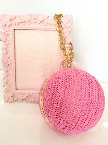 Pink Tropical Bag