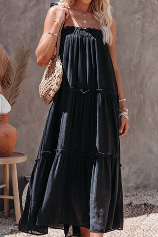 Black Breeze Maxi Dress