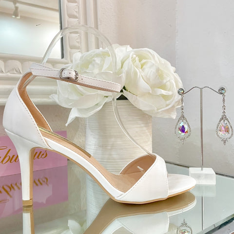 Classy White Heel